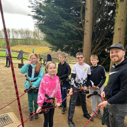 Mr Ames' group vertical challenge.JPG